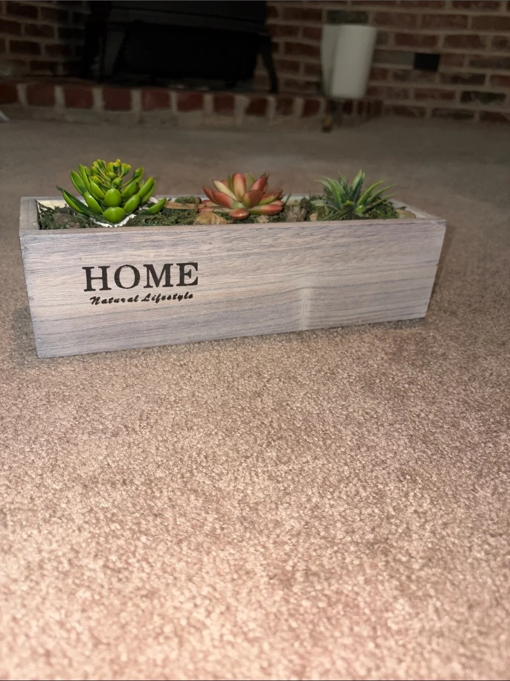Threshold wooden rectangular